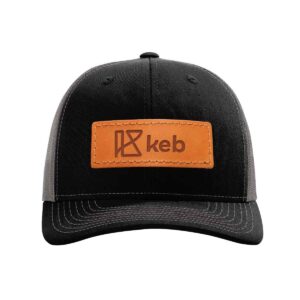 Leather Patch Hats - Trucker Snapback
