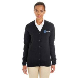 Harriton Ladies' Pilbloc™ V-Neck Button Cardigan Sweater