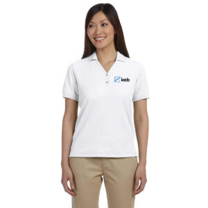 Devon & Jones Ladies' Pima Pique Y-Collar Polo